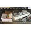 Image 2 : SHELF OF ASSORTED NAILS, SLIDE HAMMER, ANTI-SLIP TAPE & MORE