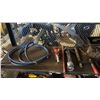 Image 3 : MOTOMASTER 2.5 TON JACK, PNEUMATIC HOSE, CLAMPS, VISE, CAULKING GUN & MORE