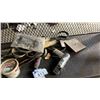 Image 4 : SHELF OF CAULKING GUNS, LITHIUM GREASE, BALL BEARINGS & MORE