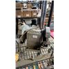 Image 4 : B&D CIRCULAR SAW, SEARS BENCH GRINDER & BOX ASSORTED HOUSEHOLD ELECTRICAL COMPONENTS