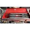 Image 2 : MILWAUKEE DOOR & JAMB BUTT TEMPLATE KIT & (2) METAL TOOLBOXES WITH CONTENTS