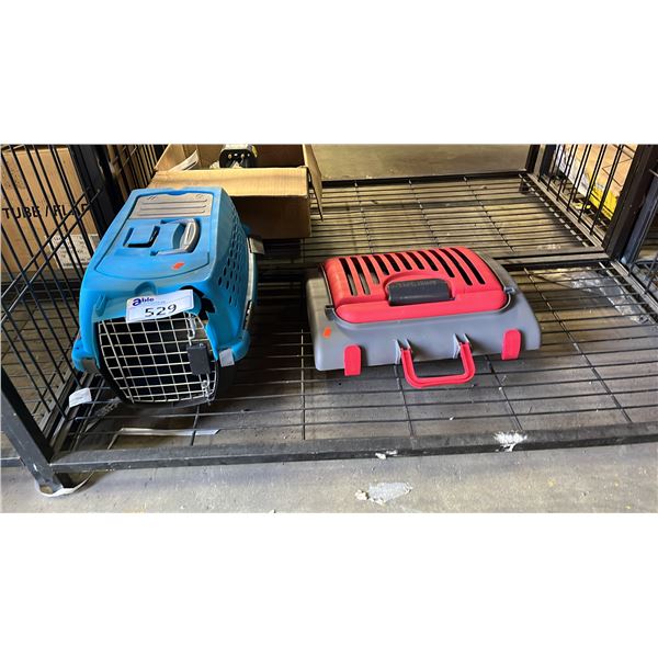 FOLDABLE TRAVEL CART CARRIER & SMALL PET CARRIER