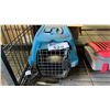 Image 2 : FOLDABLE TRAVEL CART CARRIER & SMALL PET CARRIER