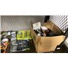 Image 4 : BOX OF LIGHT BULBS, ROUTER BIT SET, WEBER SOLDERING GUN, STEP DRILL BIT SET, SCREWS & MORE