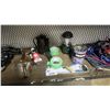 Image 3 : SHELF OF PAINTERS TAPE, CORDLESS PHONES, ELECTRIC LANTERN, METAL PERCOLATING COFFEE POT & MORE