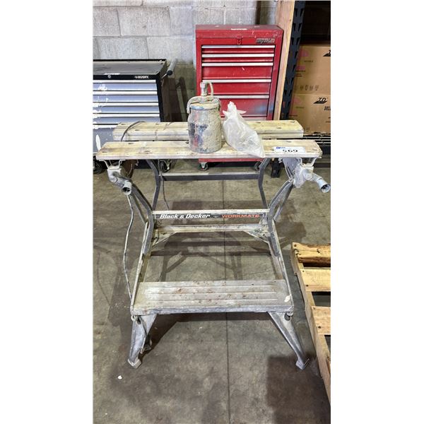 BLACK & DECKER FOLDING WORK BENCH