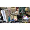 Image 2 : SHELF OF ASSORTED ITEMS INCLUDING; MEXICAN HOT COCOA WITH MUGS, MASK, SILK & TRANSPARENT TAPE &