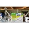 Image 3 : SHELF OF ASSORTED ITEMS INCLUDING; TP-LINK AV1200 3-PORT GIGABIT PASSTHROUGH POWERLINE STARTER KIT,