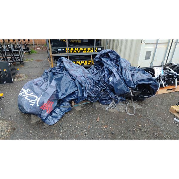YOKOHAMA FITTED CANOPY COVER (SIZE UNKNOWN)