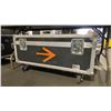 Image 7 : VIKING CASES BLACK MOBILE PROFESSIONAL ROAD CASE APPROX 41"L X 26.5"D X 21"H