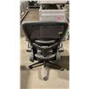 Image 3 : BLACK MOBILE ADJUSTABLE MID BACK OFFICE CHAIR (STYLE 1)