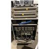 Image 3 : MOBILE PROFESSIONAL RACKMOUNT CABINET WITH HYPER X3 CONTROLLER & POWER AMP