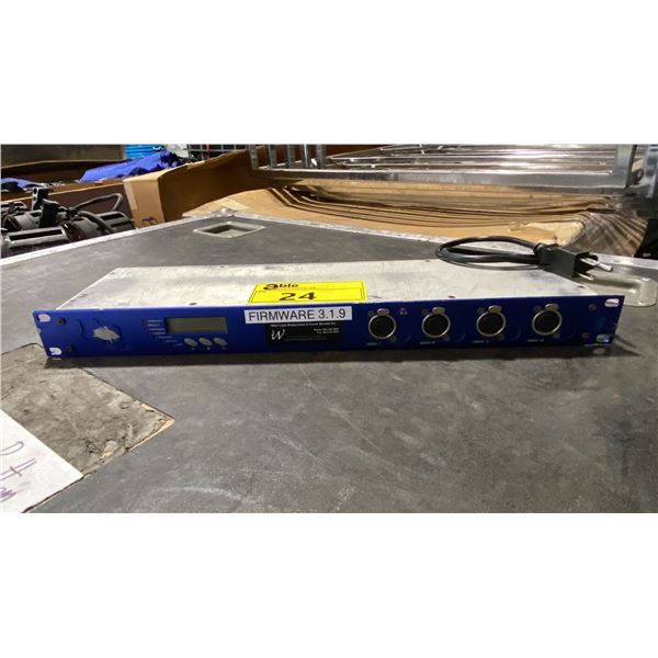 HIGH END SYSTEMS HOG 3 DP2000 DMX PROCESSOR RACK