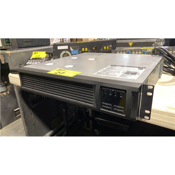 APC SMART-UPS SMT1000RM2U 1000VA / 700W LINE-INTERACTIVE UNINTERRUPTIBLE POWER SUPPLY