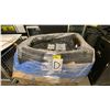 Image 1 : LARGE PALLET BOX OF 8' ALL BLUE BANJO DRAPES APPROX 380 PCS