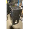 Image 3 : PAIR OF EASTERN ACOUSTIC WORKS SB600E CONCERT LEVEL SUBWOOFERS ON MOBILE STANDS WITH COVERS