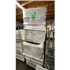 Image 2 : PALLET OF ASSORTED EVENT LOVESEATS