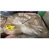 Image 1 : BAG OF EVENT 72 X 72" SATIN OVERLAY IN ASSORTED COLOURS