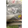 Image 1 : BAG OF EVENT UNIVERSAL SATIN CHAIR COVERS IN CHAMPAGNE & SILVER