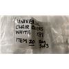 Image 2 : BAG OF EVENT UNIVERSAL CHAIR COVERS IN WHITE