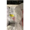 Image 1 : BAG OF EVENT UNIVERSAL CHAIR COVERS IN WHITE