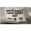 Image 2 : BAG OF EVENT WHITE STRETCH CHAIR COVERS