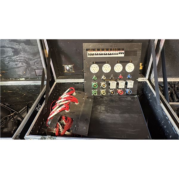 ASSORTED AV POWER DISTRIBUTION SYSTEMS (ROADCASE NOT INCLUDED)