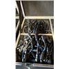 Image 2 : ROLLING ROADCASE OF ASSORTED CNLINKO AV CONNECTORS