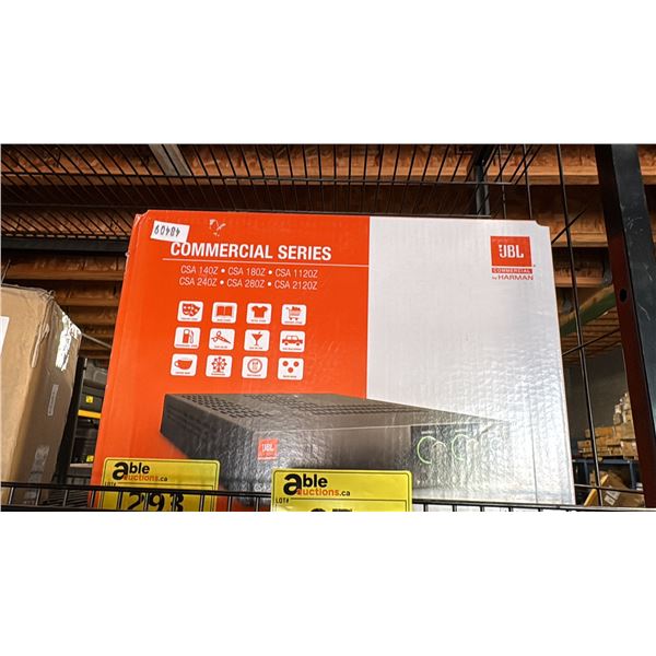 JBL COMMERCIAL BY HARMAN CSA 280Z COMMERCIAL AMPLIFIER