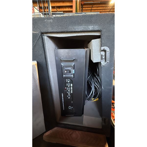 ANCHOR AUDIO ACCLAIM PORTABLE PA SYSTEM CONTROL PANEL IN ROADCASE