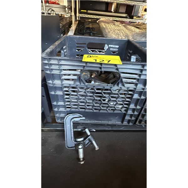 BIN OF ETC C-CLAMPS