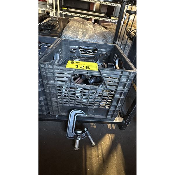 BIN OF ETC C-CLAMPS