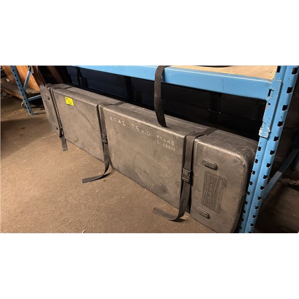3 DA-LIGHT ROLLING FRAME SCREEN CASES