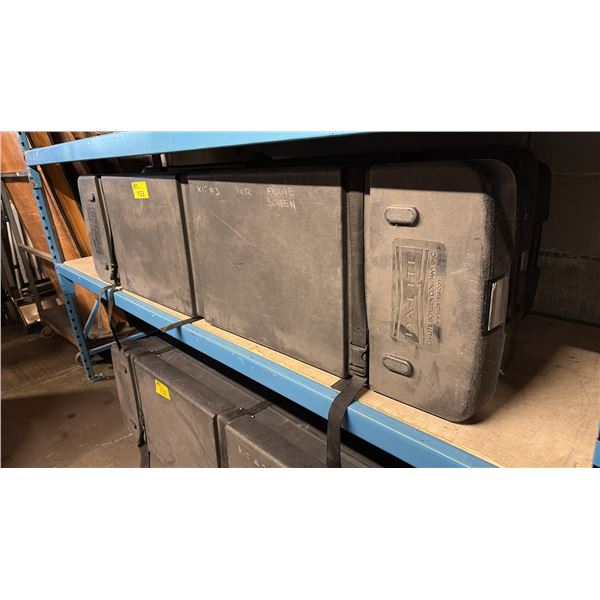 2 DA-LIGHT ROLLING FRAME SCREEN CASES