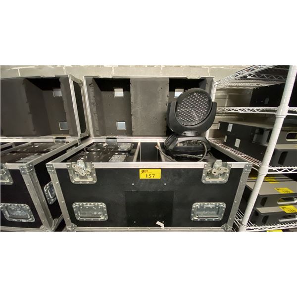 SET OF 4 MARTIN MAC 301 MOVING HEAD WASH LIGHTS IN ROADCASE