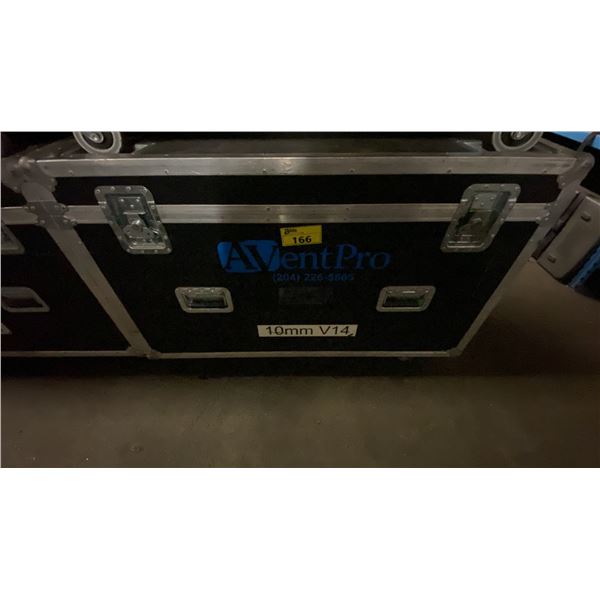 8 THEATRIXX 10MM V14 LED DISPLAY PANELS IN ROADCASE