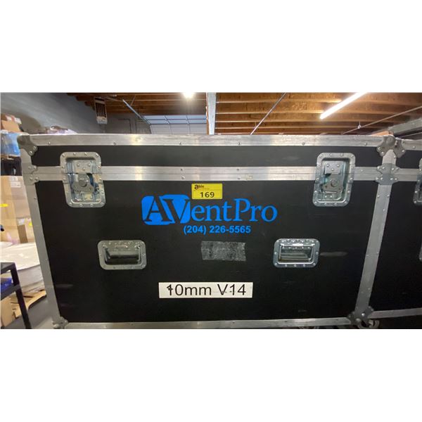 8 THEATRIXX 10MM V14 LED DISPLAY PANELS IN ROADCASE