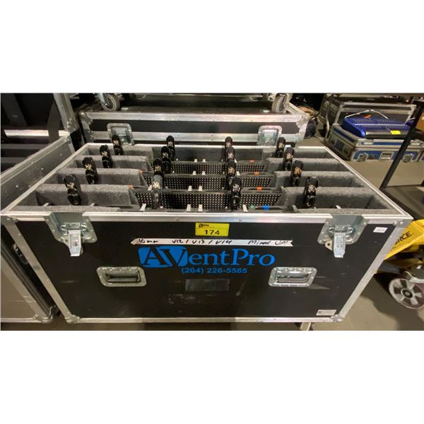 8 THEATRIXX 10MM V12, 13 & 14 LED DISPLAY PANELS IN ROADCASE