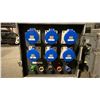 Image 2 : 400A DISTRIBUTION BOX 6 X 60A P&S WITH ROAD CASE
