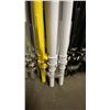 Image 2 : 5 MANFROTTO COMMERCIAL ADJUSTABLE ALUMINUM PRODUCTION ALTO-POLES IN WHITE