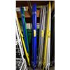 Image 1 : 5 MANFROTTO COMMERCIAL ADJUSTABLE ALUMINUM PRODUCTION ALTO-POLES IN ASSORTED COLOURS