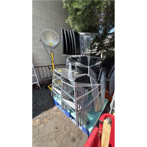 PALLET OF EVENT STACKING CHAIRS
