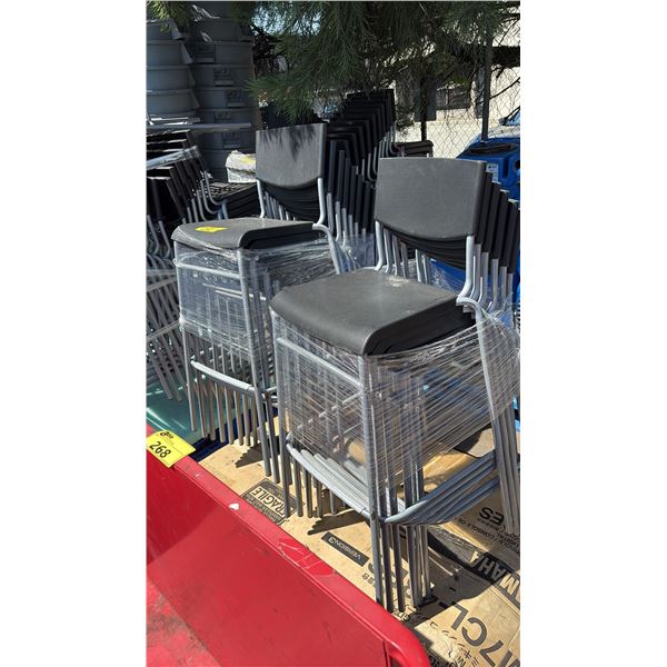 PALLET OF EVENT STACKING CHAIRS