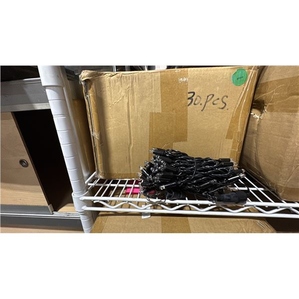 30 PIECE COMMERCIAL LED STRING LIGHTS IN GREEN