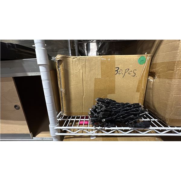 30 PIECE COMMERCIAL LED STRING LIGHTS IN GREEN
