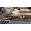 Image 1 : 2 ALLRIGHT 10' WOODEN INDUSTRIAL DOUBLE SIDED STEP LADDERS *MUST TAKE BOTH*