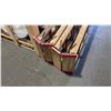Image 4 : 2 ALLRIGHT 10' WOODEN INDUSTRIAL DOUBLE SIDED STEP LADDERS *MUST TAKE BOTH*