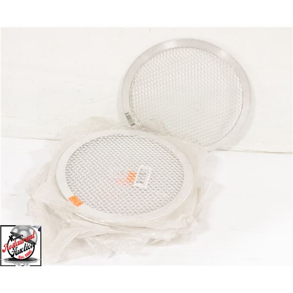 16 NEW 8"  ALUMINUM PIZZA SCREENS