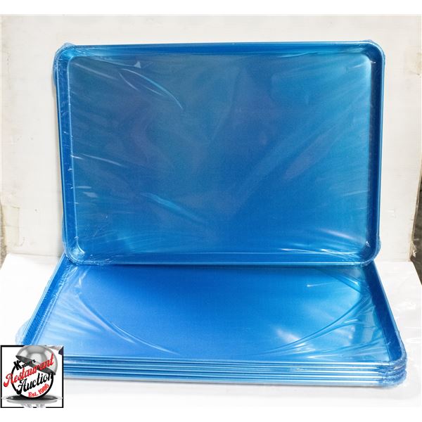 6 NEW THORINOX ALUMINUM FULL SIZED BUN PANS