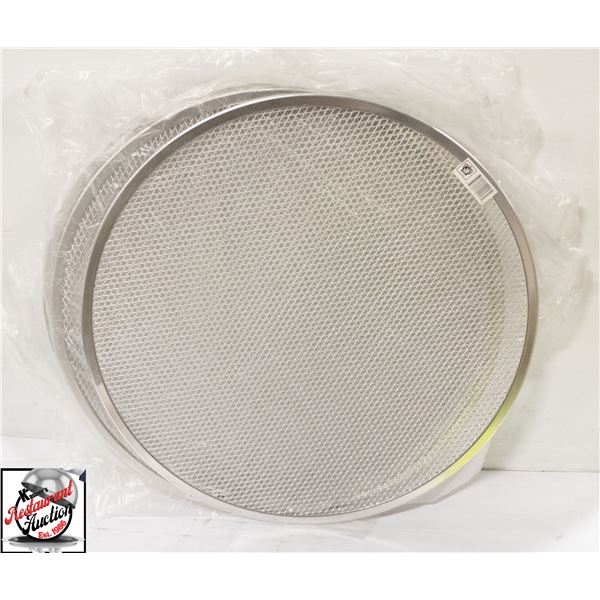 6 NEW 18" JOHNSON ROSE ALUMINUM PIZZA SCREENS